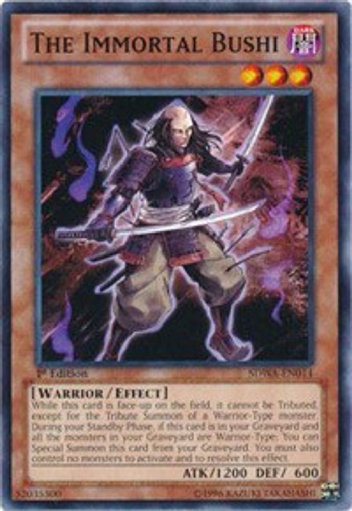 The Immortal Bushi (SDWA-EN014) - Common