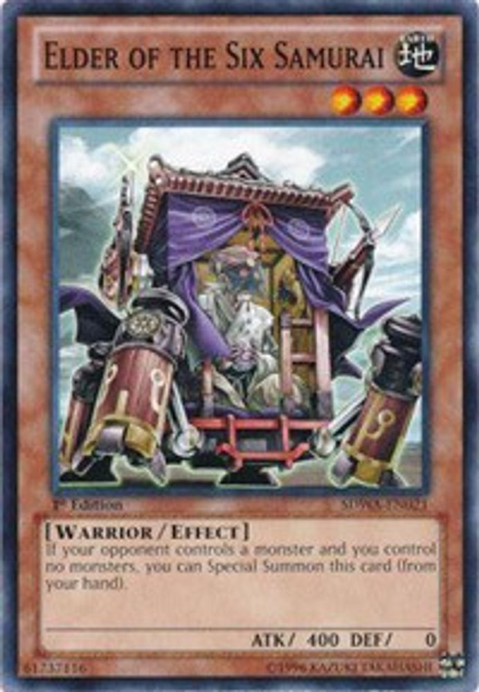 Elder of the Six Samurai (SDWA-EN021) - Common