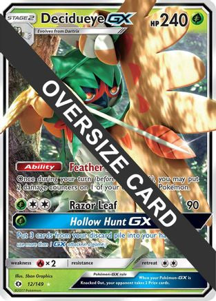 Decidueye GX (Decidueye GX Challenge Box) 012/149  - Holofoil - Promo