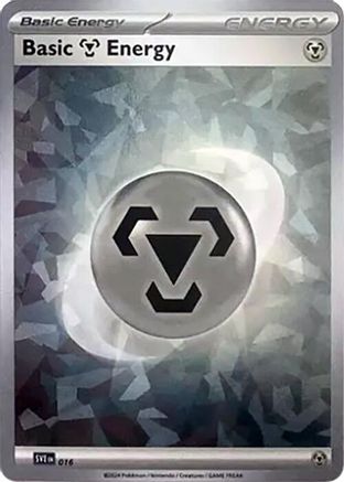 Basic Metal Energy (Cracked Ice Holo) 016  - Holofoil - Common