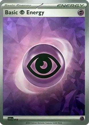 Basic Psychic Energy (Cracked Ice Holo) 013  - Holofoil - Common