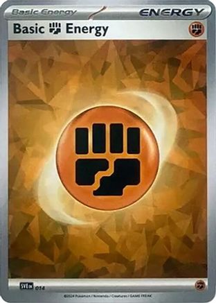 Basic Fighting Energy (Cracked Ice Holo) 014  - Holofoil - Common