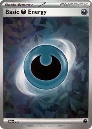 Basic Darkness Energy (Cracked Ice Holo) 015  - Holofoil - Common