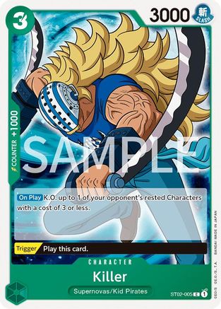 Killer (ST02-005) - Common