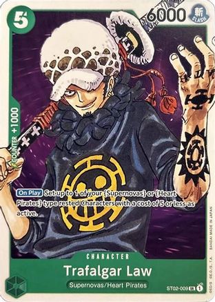 Trafalgar Law (ST02-009) - Super Rare