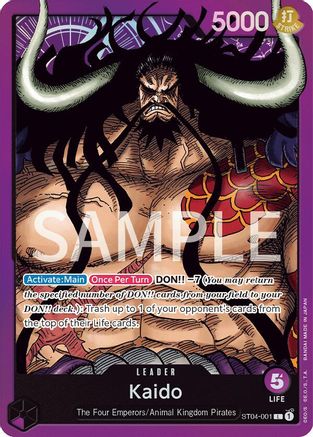 Kaido (001) (ST04-001) - Leader