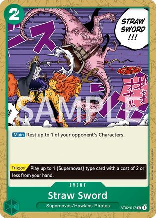 Straw Sword (ST02-017) - Common