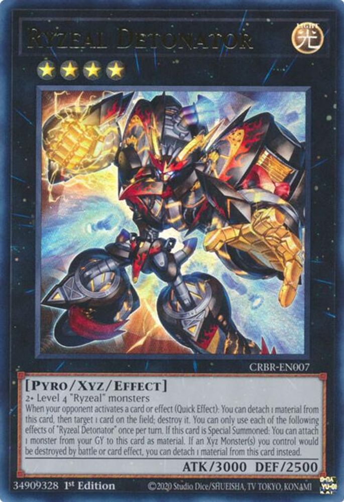 Ryzeal Detonator (CRBR-EN007) - Ultra Rare