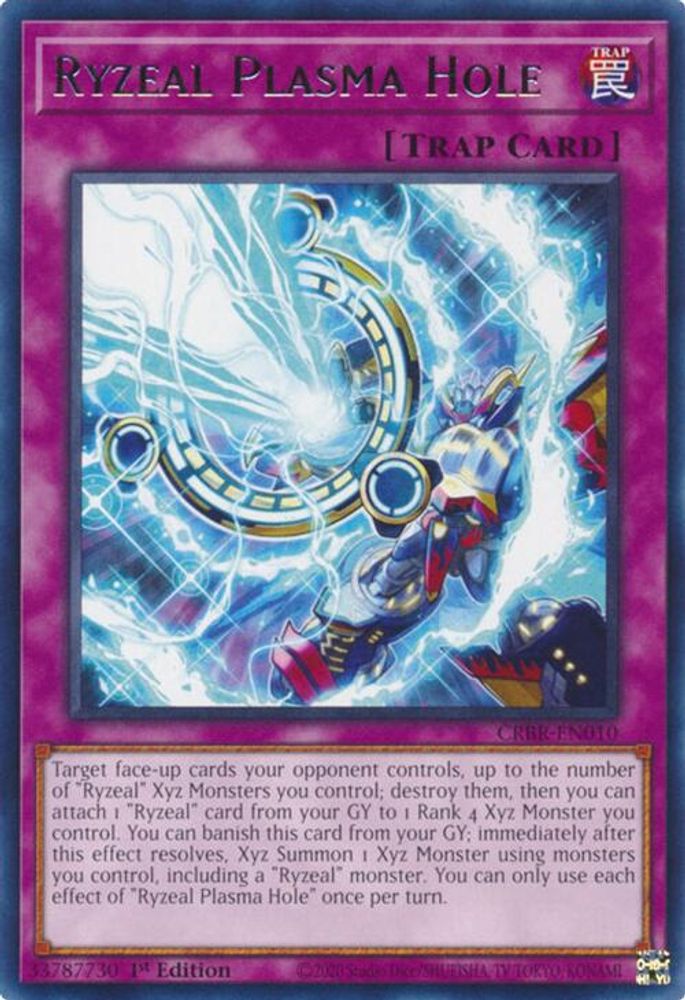 Ryzeal Plasma Hole (CRBR-EN010) - Rare