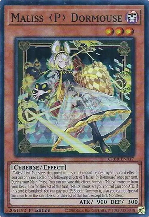 Maliss P Dormouse (CRBR-EN017) - Super Rare