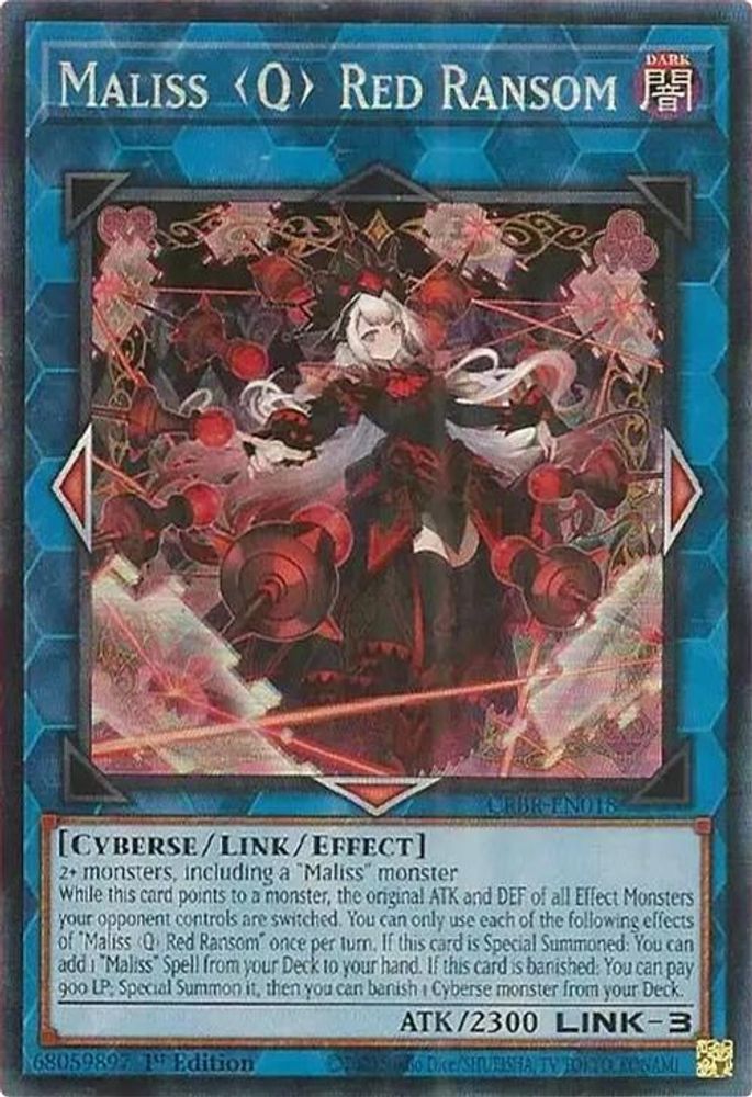 Maliss Q Red Ransom (CR) (CRBR-EN018) - Collector's Rare