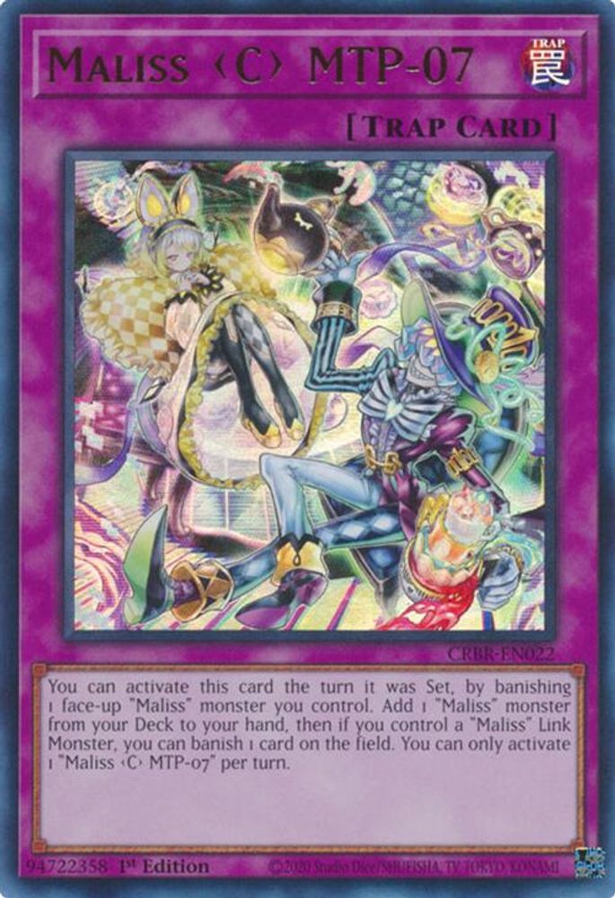 Maliss C MTP-07 (CRBR-EN022) - Ultra Rare