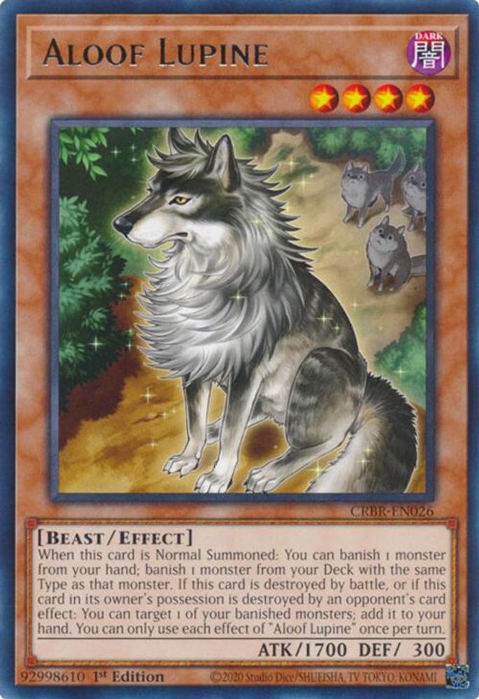 Aloof Lupine (CRBR-EN026) - Rare