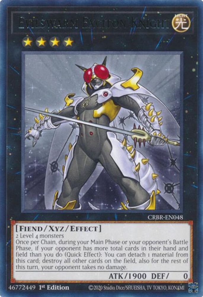 Evilswarm Exciton Knight (CRBR-EN048) - Rare