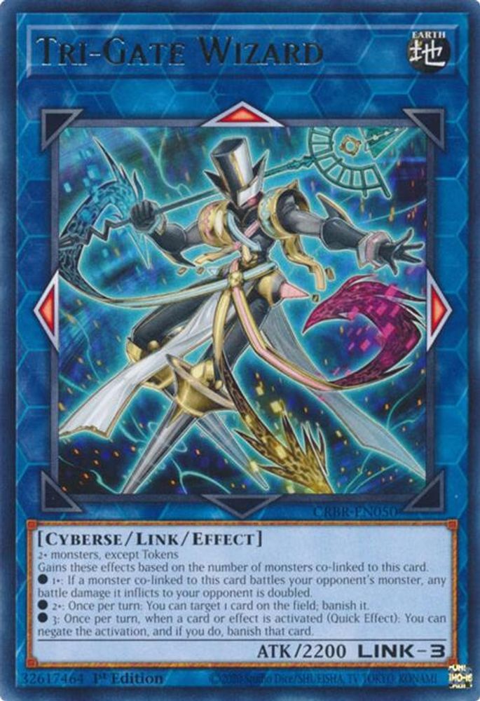 Tri-Gate Wizard (CRBR-EN050) - Rare