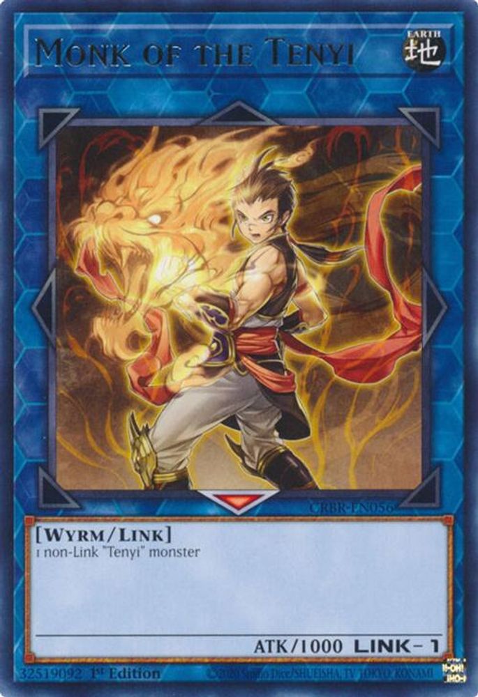 Monk of the Tenyi (CRBR-EN056) - Rare