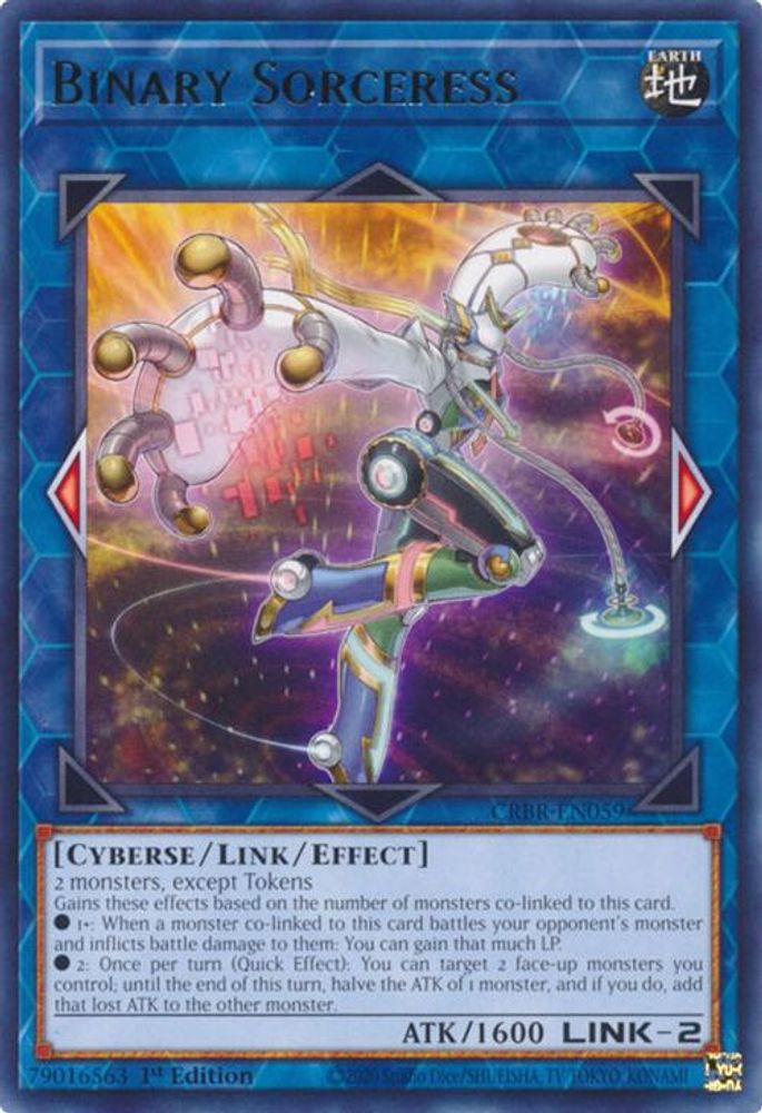Binary Sorceress (CRBR-EN059) - Rare