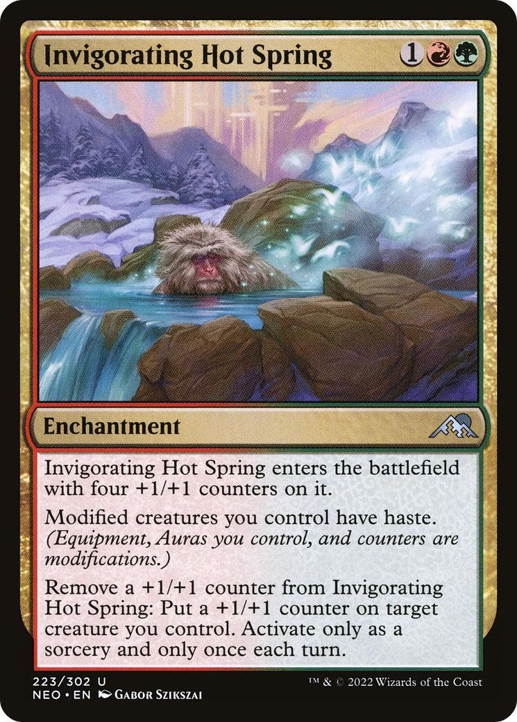 Invigorating Hot Spring (NEO-223) - Kamigawa: Neon Dynasty