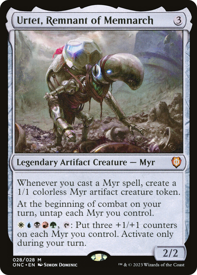 Urtet, vestige de Memnarch [Phyrexia : tous seront un seul commandant] 
