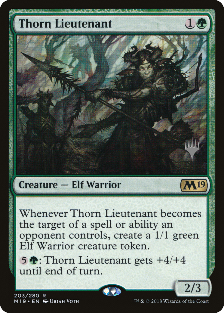 Thorn Lieutenant (Pack Promo) [Promotions de l'Édition de Base 2019] 