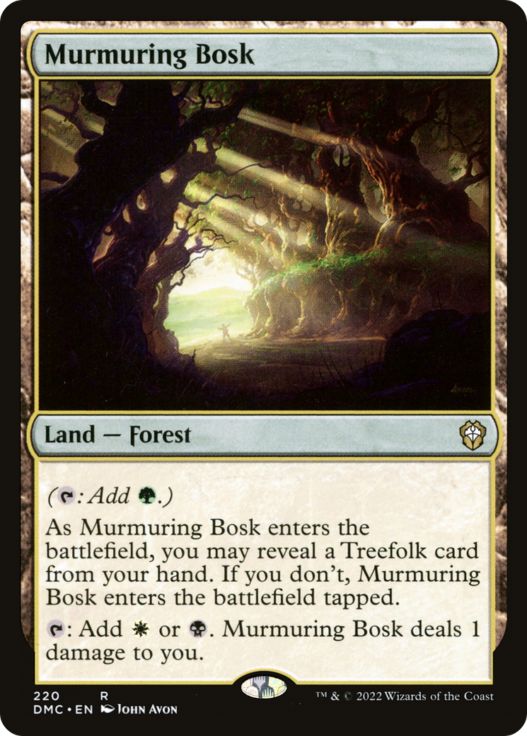Bosk murmurant [Commandant uni de Dominaria] 