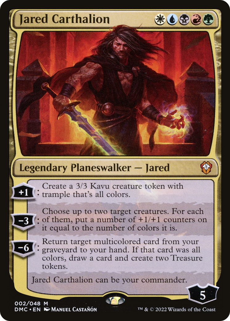 Jared Carthalion [Commandant de Dominaria United] 