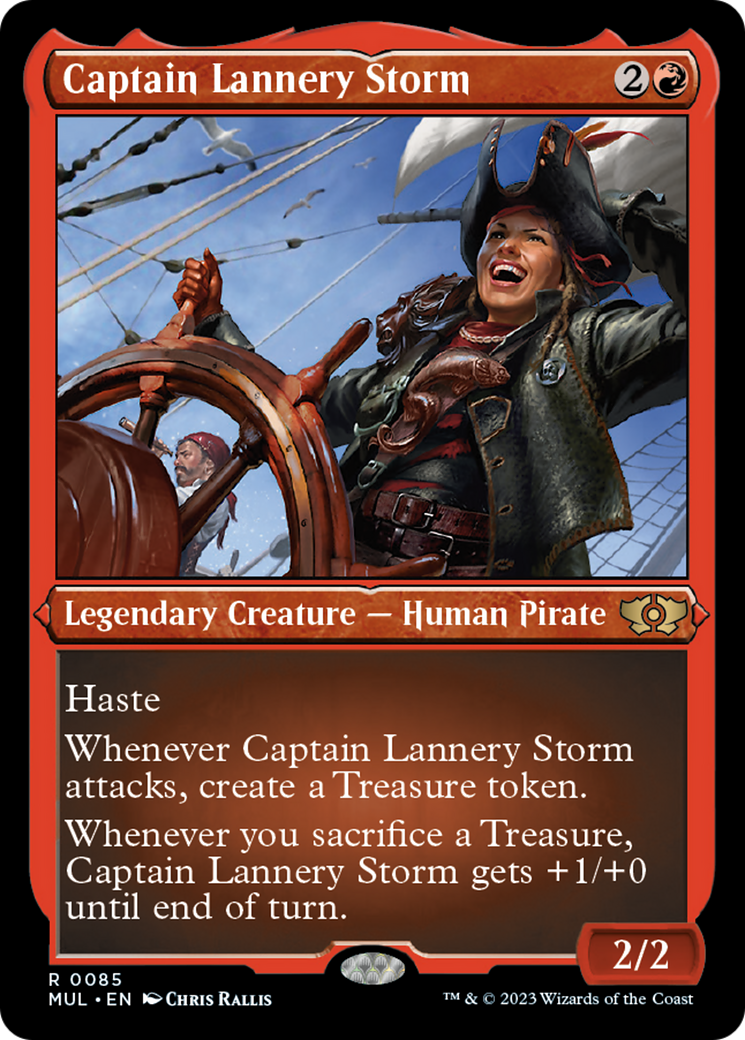 Capitaine Lannery Storm (Foil Etched) [Légendes Multivers] 