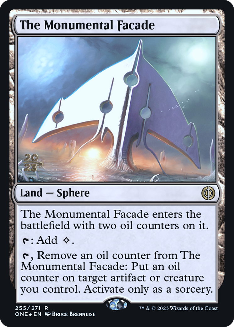 La Façade Monumentale [Phyrexia : All Will Be One Avant-première Promos] 