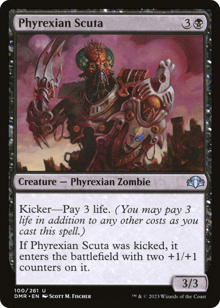 Phyrexian Scuta [Dominaria Remasterisé] 