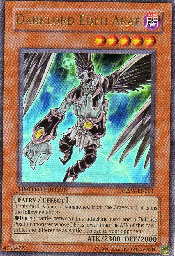 Darklord Edeh Arae (YCSW-EN003) - Ultra Rare