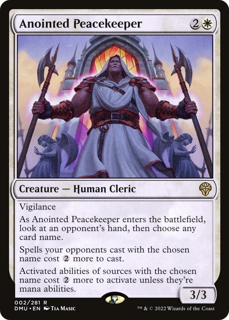 Gardien de la paix oint [Dominaria United] 