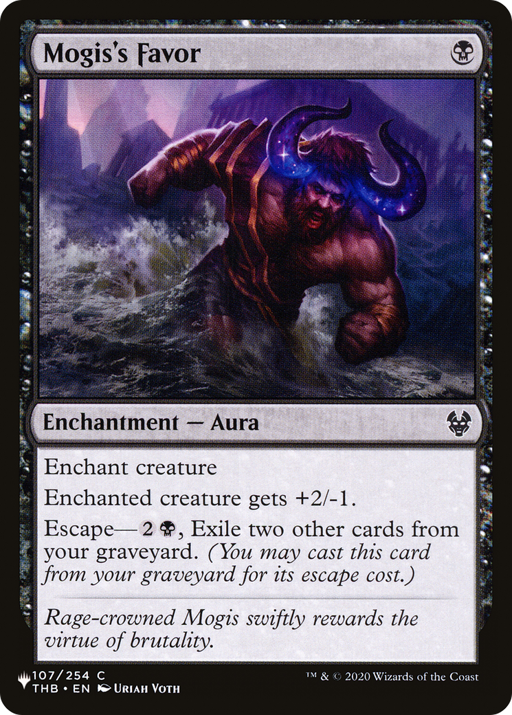 Mogis's Favor (LIST-THB-107) - The List
