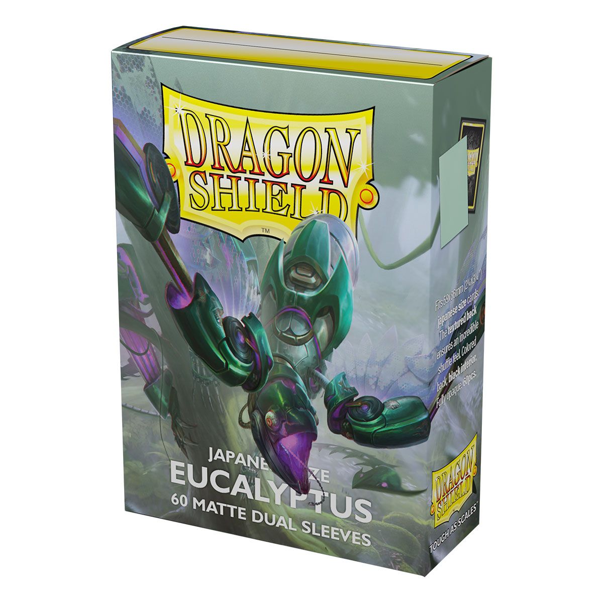 Dragon Shield : Pochettes taille japonaise 60ct - Eucalyptus (Dual Matte) 