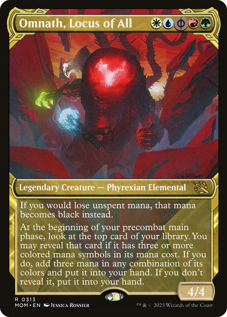 Omnath, Locus of All (Showcase Planar Booster Fun) [Marche de la machine] 