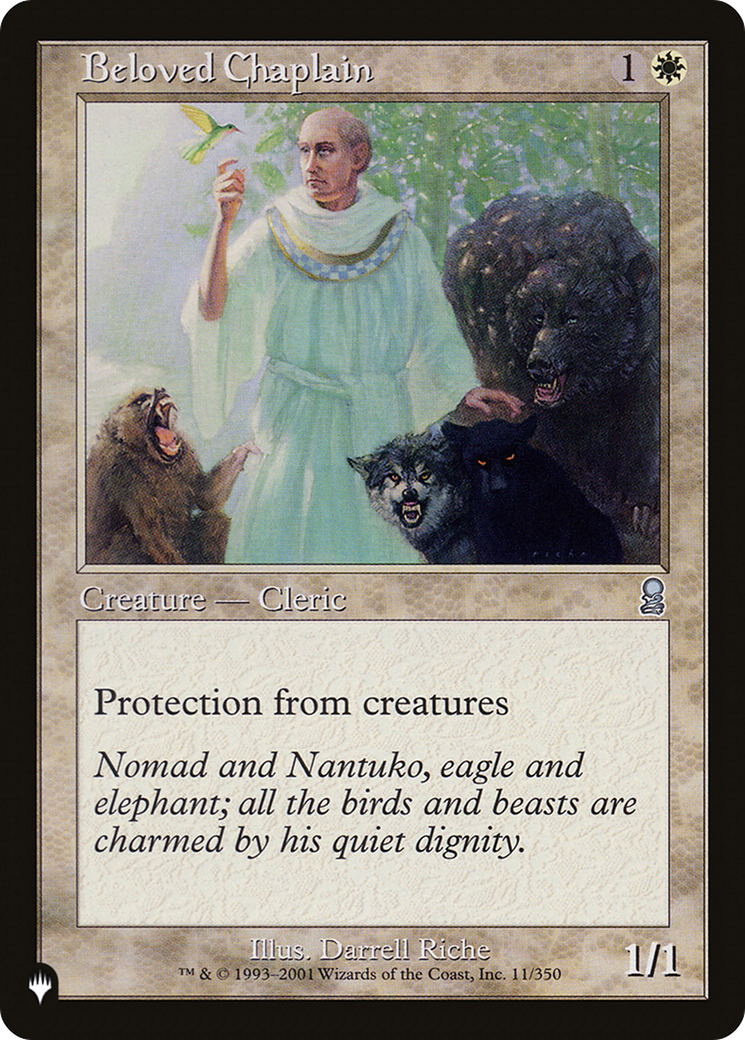 Beloved Chaplain (LIST-11/350) - The List