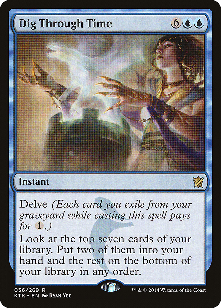 Dig Through Time (KTK-036) - Khans of Tarkir