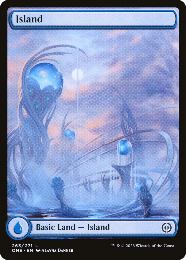 Île (263) (Full-Art) [Phyrexia : Tous seront un] 