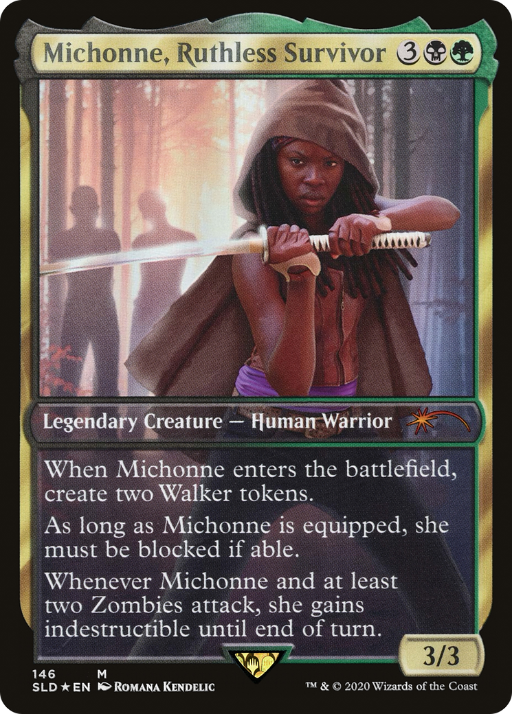 Michonne, survivante impitoyable [Série Secret Lair Drop] 