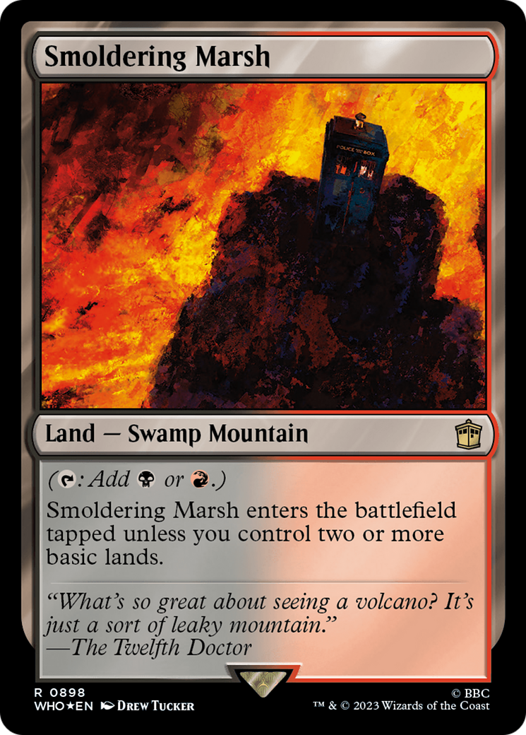 Marais fumant (Surge Foil) [Doctor Who] 