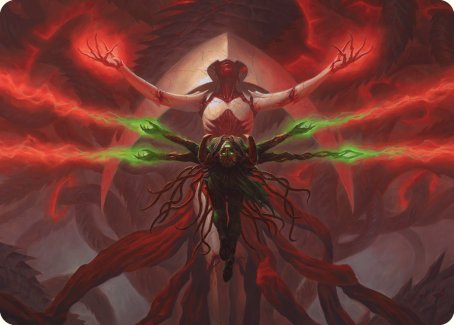 Carte d'art All Will Be One [Phyrexia : All Will Be One Art Series] 