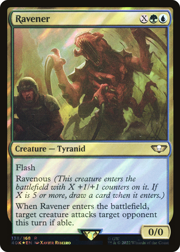 Ravener (feuille de surtension) [Warhammer 40,000] 