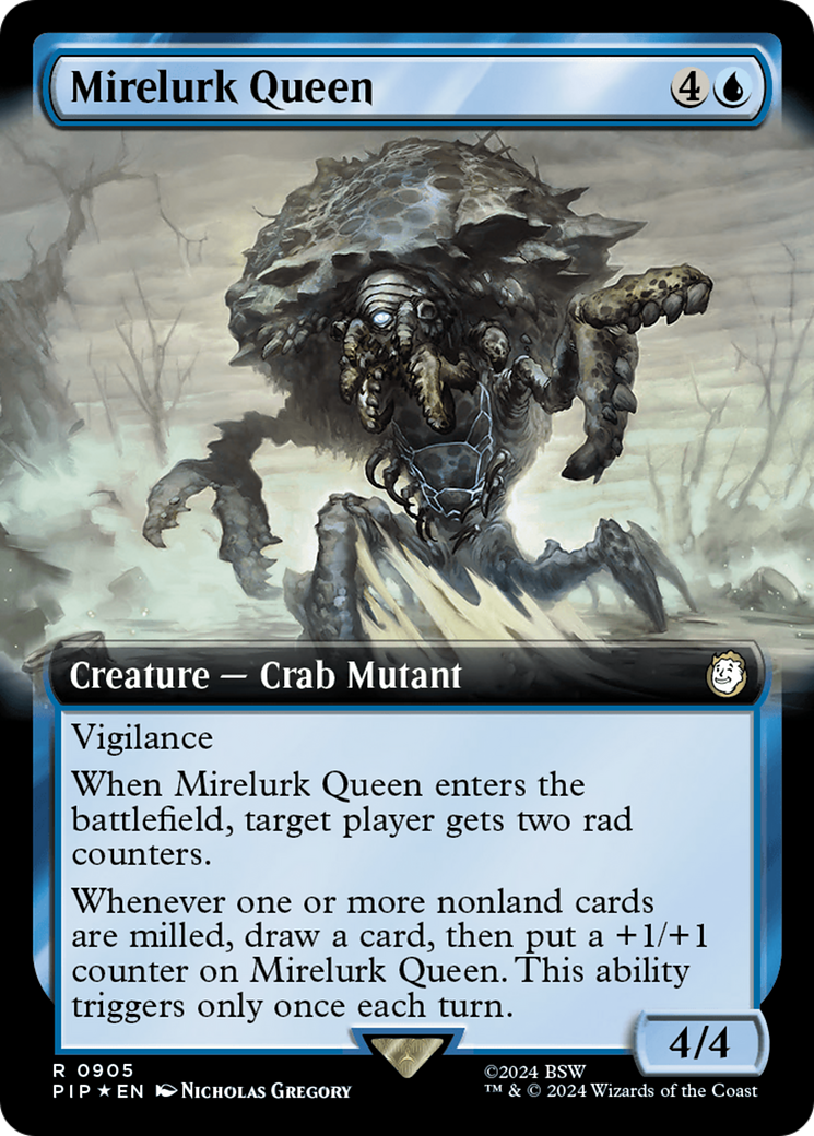 Mirelurk Queen (Art étendu) (Surge Foil) [Fallout] 