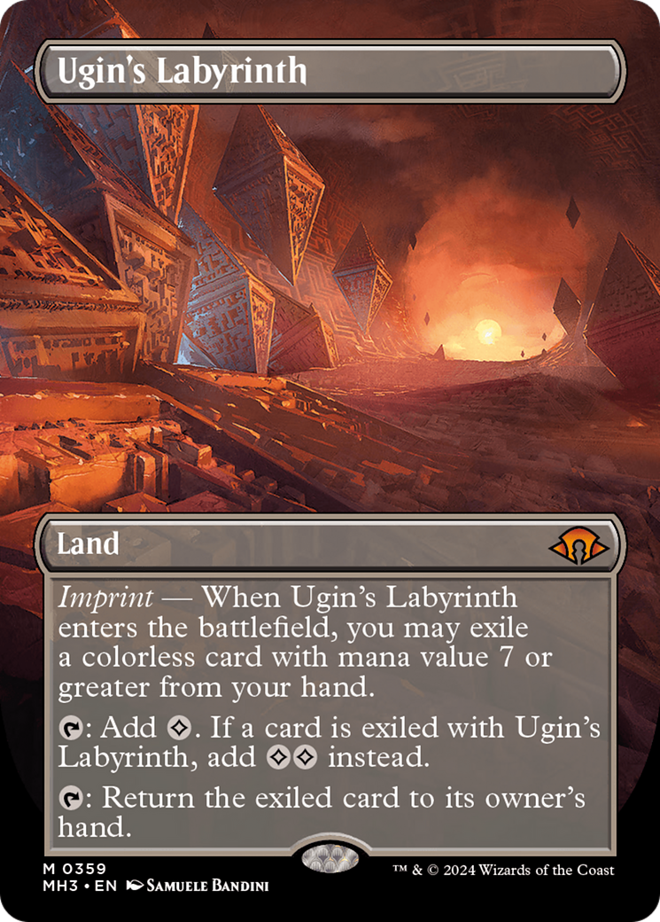 Le labyrinthe d'Ugin (sans frontières) [Modern Horizons 3] 