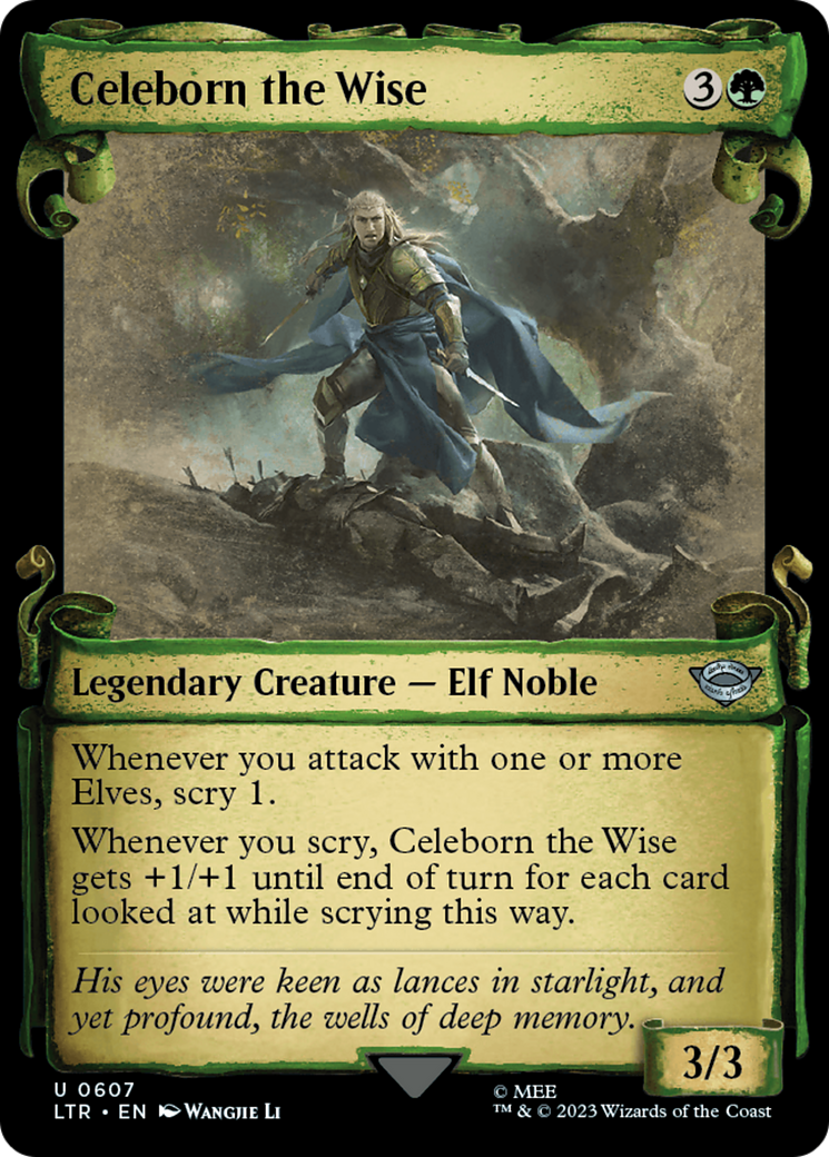 Celeborn the Wise (LTR-607) - The Lord of the Rings: Tales of Middle-earth: (Showcase)