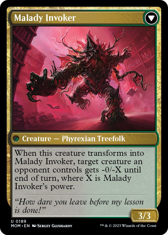 Instructeur d'herbologie // Malady Invoker [Marche de la Machine] 