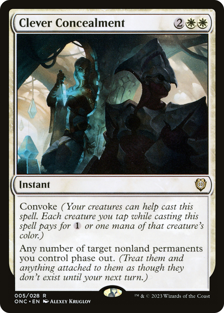 Dissimulation intelligente [Phyrexia : Tous seront un seul commandant] 