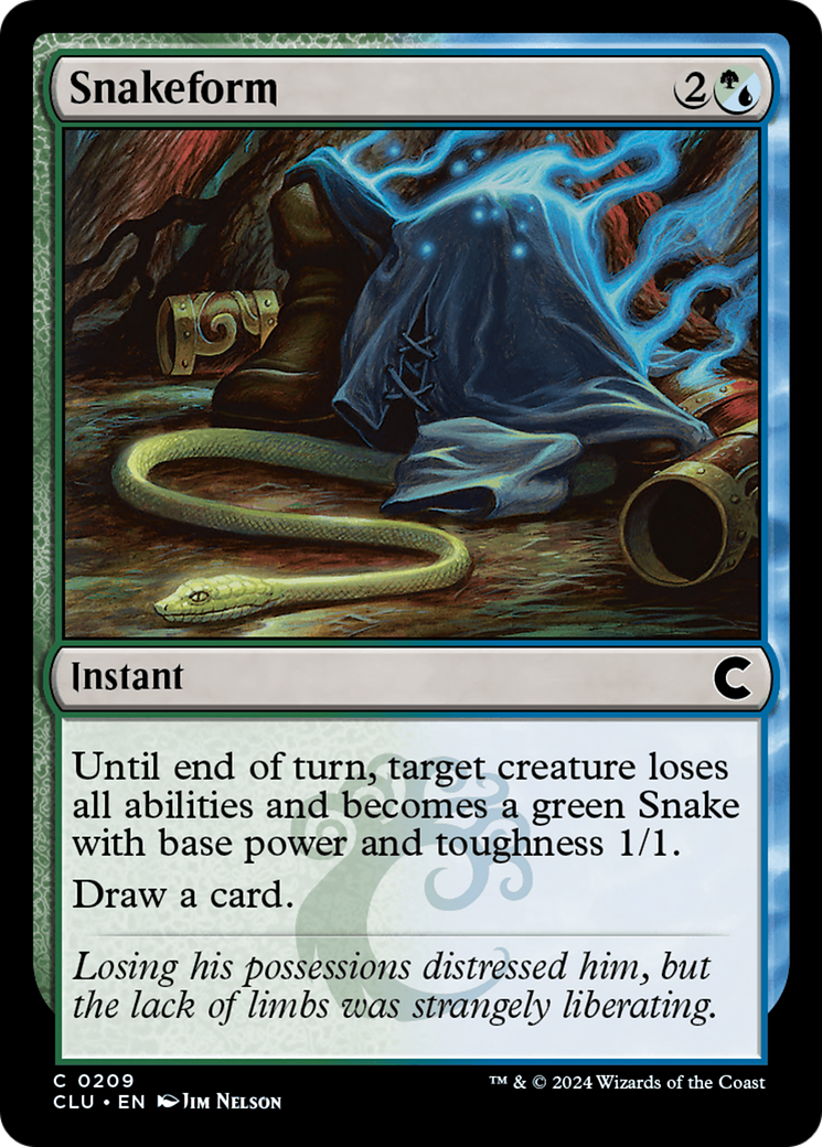 Forme de serpent [Ravnica : Clue Edition] 