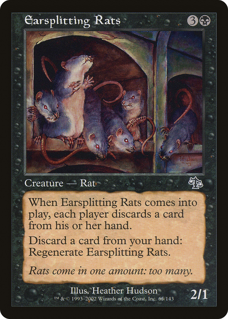 Earsplitting Rats (JUD-065) - Judgment
