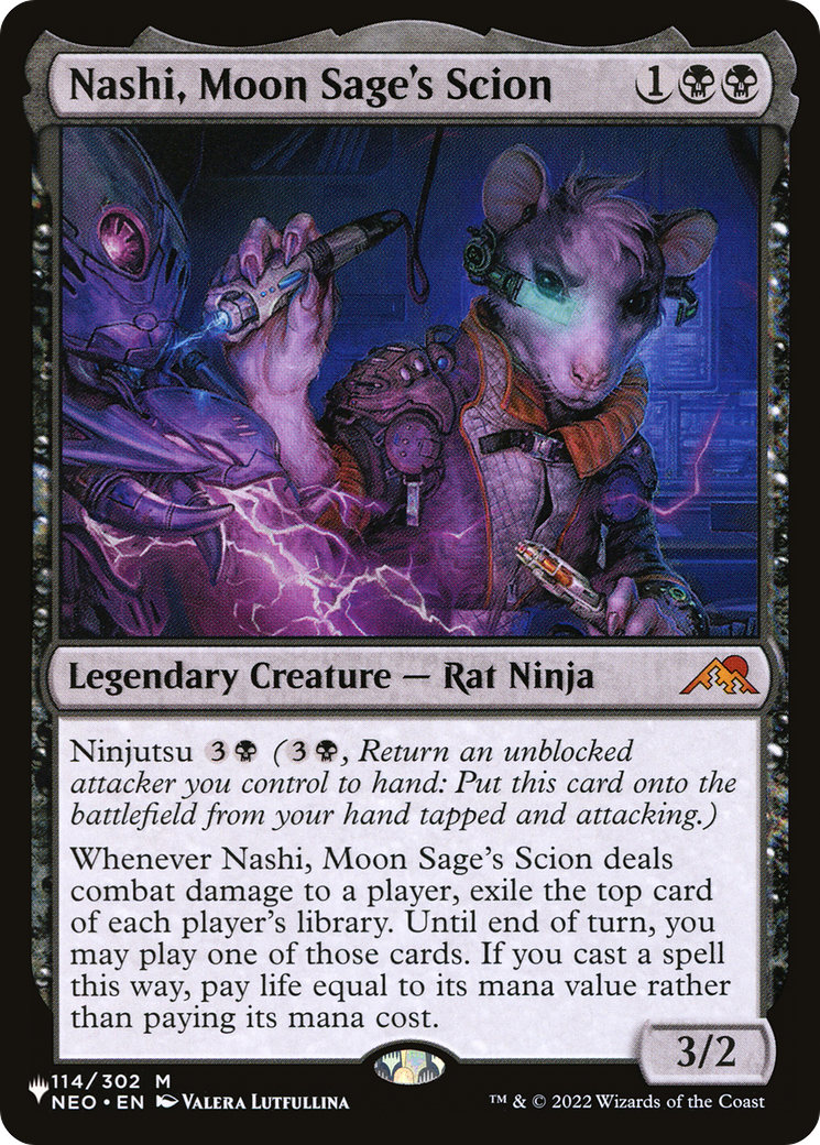 Nashi, descendant de Moon Sage [La liste] 
