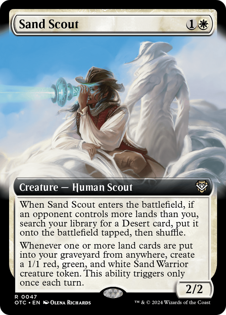 Sand Scout (Art étendu) [Commandant des hors-la-loi de Thunder Junction] 